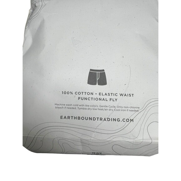 Earthbound Boxer Shorts 2-Pack XL Elephant & Paisley Prints 100% Cotton Poplin - Picture 3 of 11